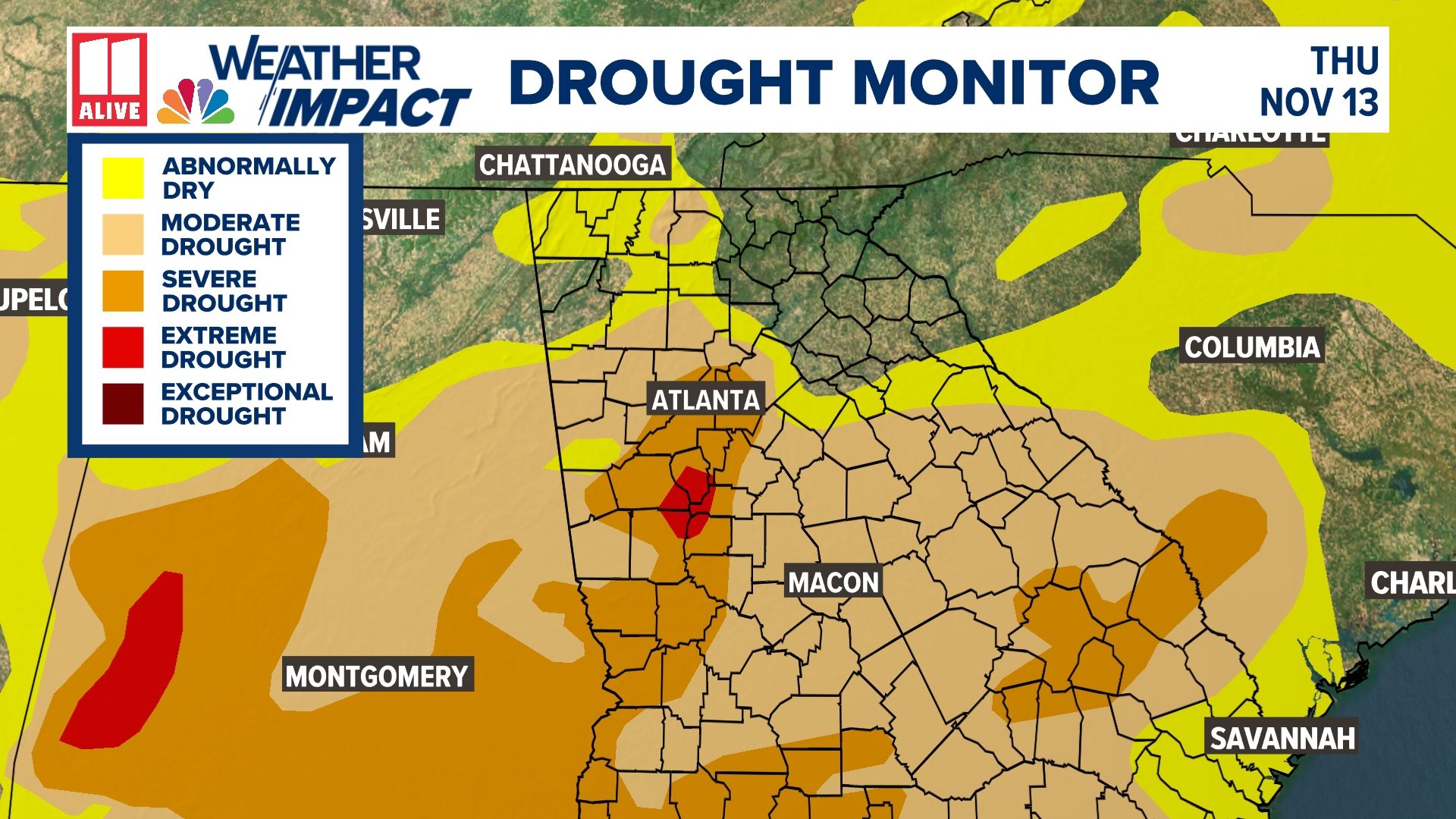 Drought persists in north Georgia with no end in sight | 11alive.com