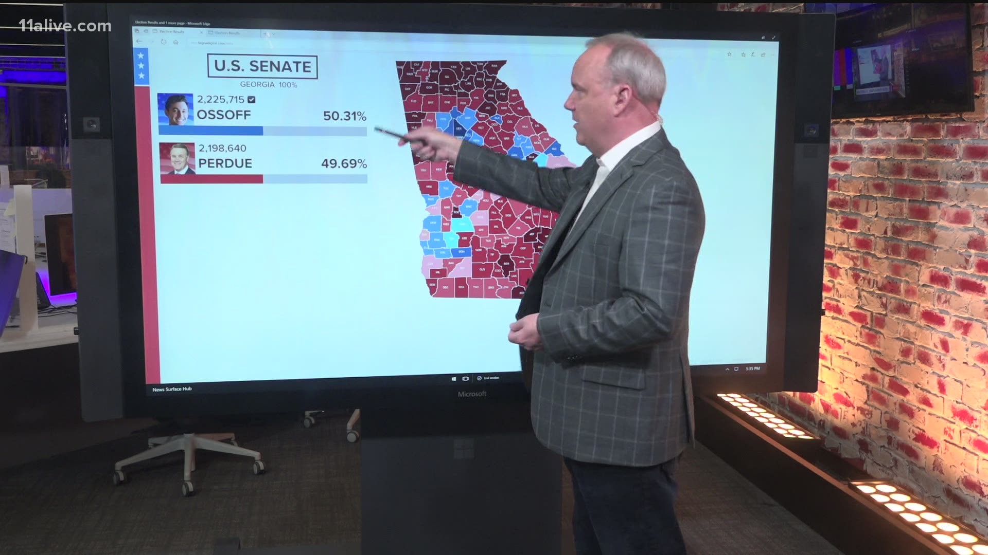 Democrats Jon Ossoff and Raphael Warnock both won their seats - giving the party the Senate majority.