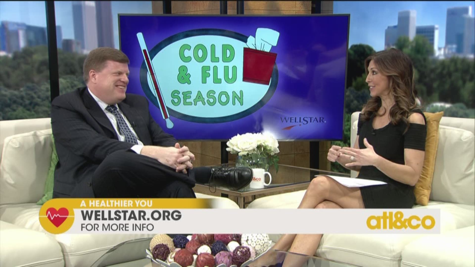 Dr. Brett Cannon of WellStar Medical Group shares helpful tips during one of the worst flu seasons in years... on 'Atlanta & Company'