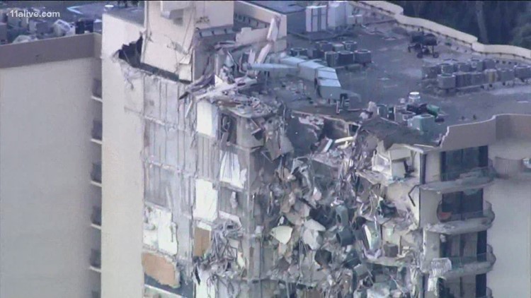 Alpharetta woman's best friend helping victims of building collapse near Miami