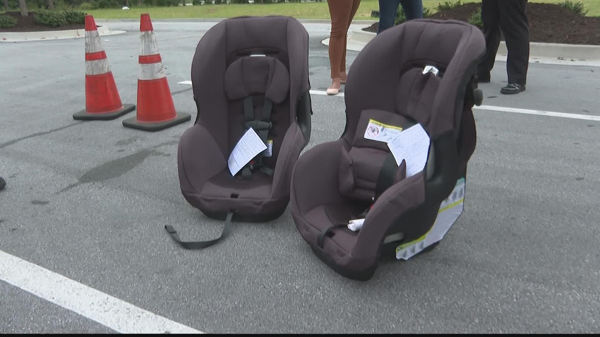 They help educate parents about reliable car seats. And what works best for each individual child -- based on age, weight and height.