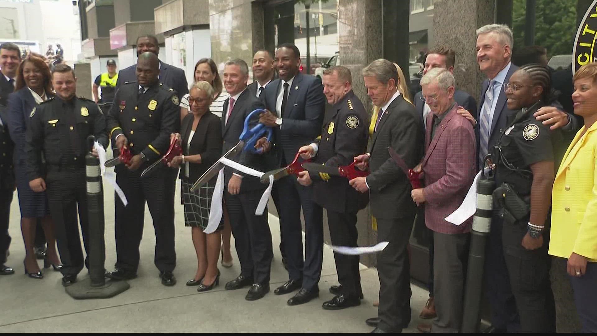 Atlanta Police opened a brand-new precinct in the heart of Buckhead and promised to put more officers out on the streets.