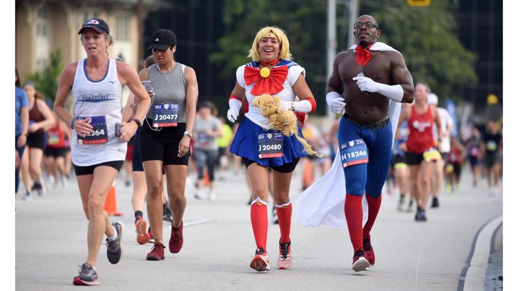 Watch these special moments from the 2022 AJC Peachtree Road Race