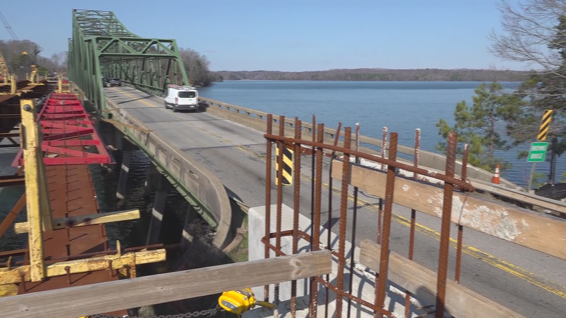 After more than 70 years of traffic, one of the original bridges to cross over Lake Lanier is finally being replaced.
