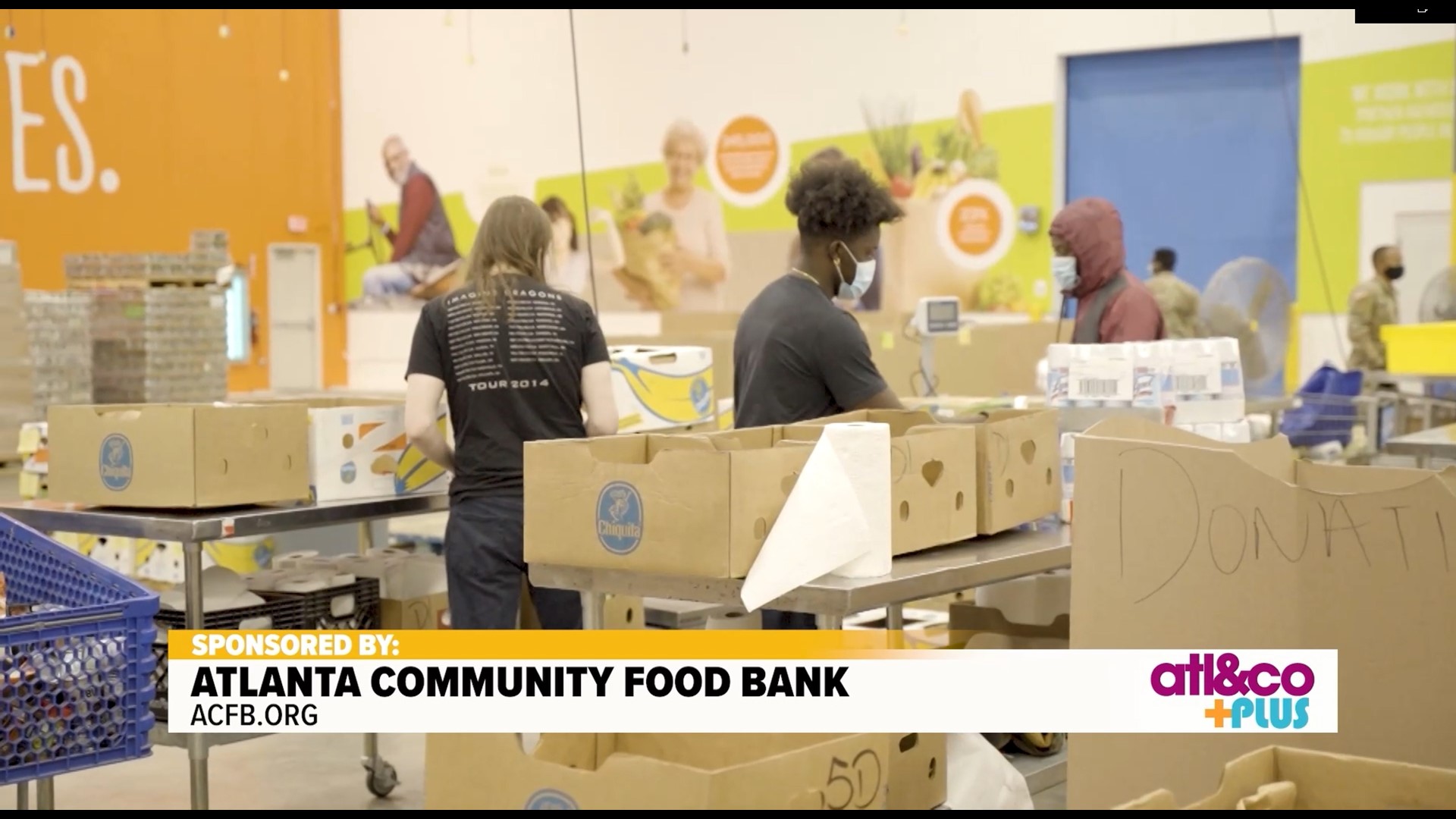 Help end hunger in our community by giving back to the Atlanta Community Food Bank. See how they're working hard this holiday season to help families in need.