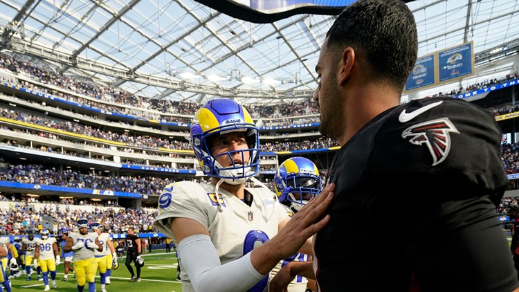 Stafford, Rams hold off Falcons for 31-27 victory