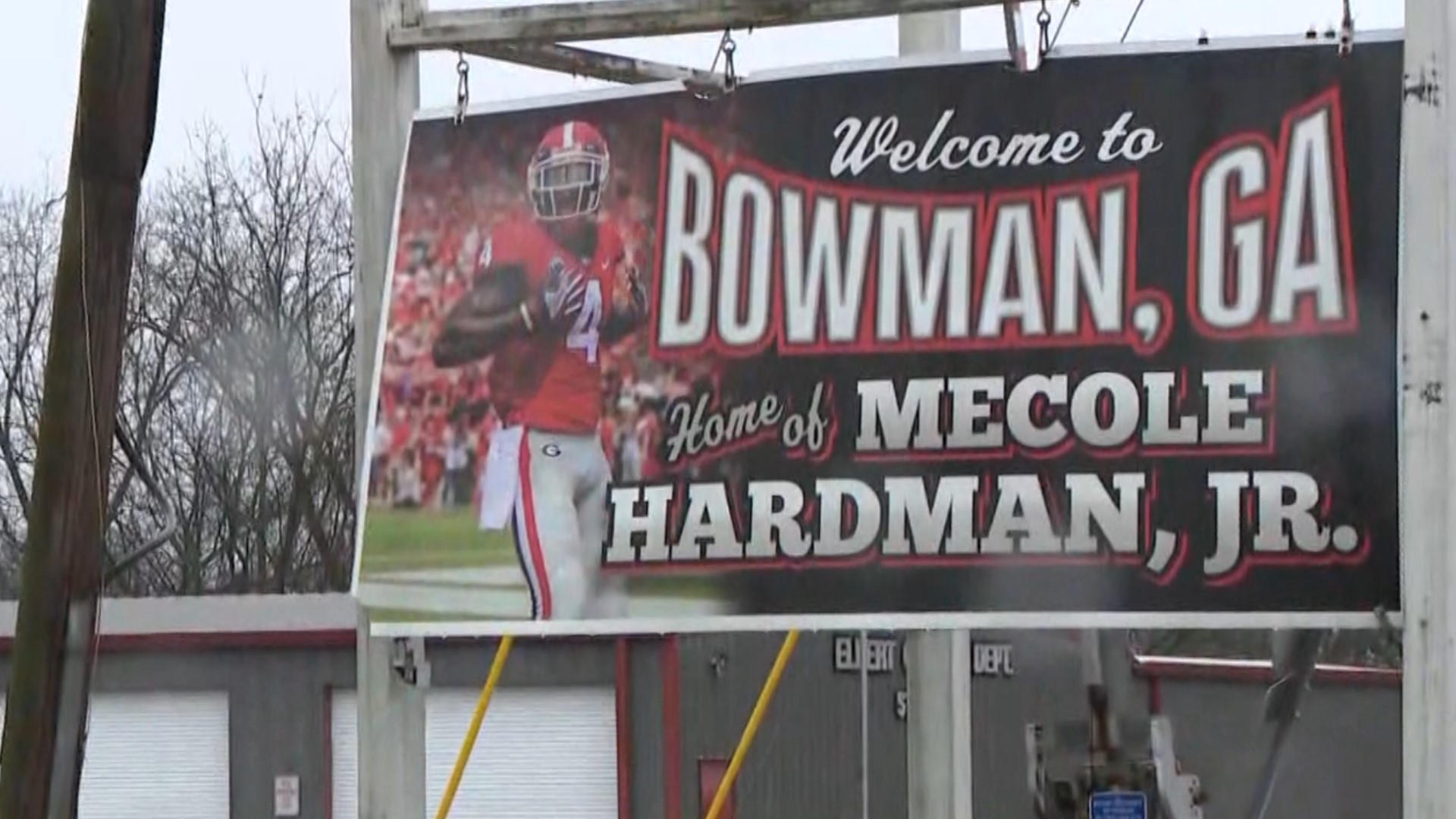 Kansas City Chiefs WR Mecole Hardman grew up in Bowman, Georgia, where he is being showered in praise for sealing the team's third Super Bowl victory in five years