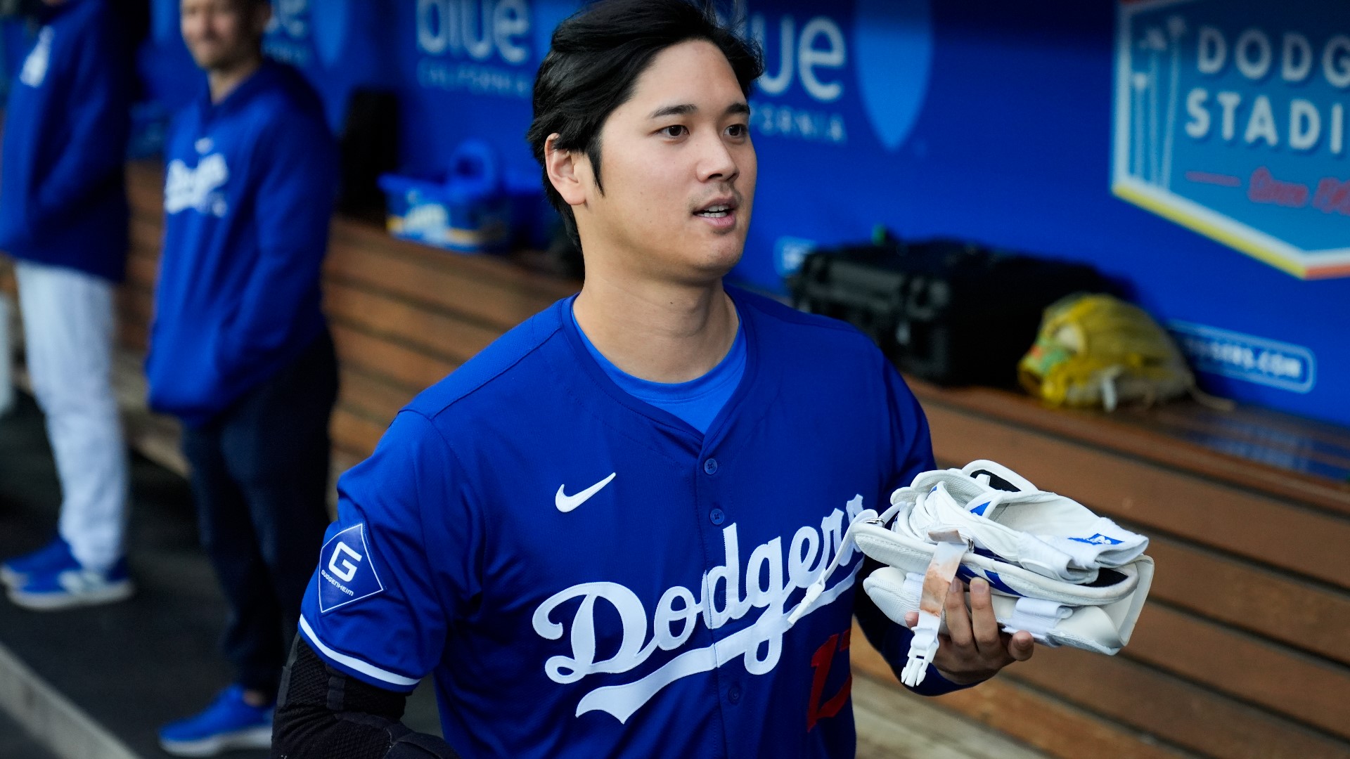 Dodgers star Shohei Ohtani said Monday he never bet on sports and interpreter Ippei Mizuhara stole money from him and told lies.