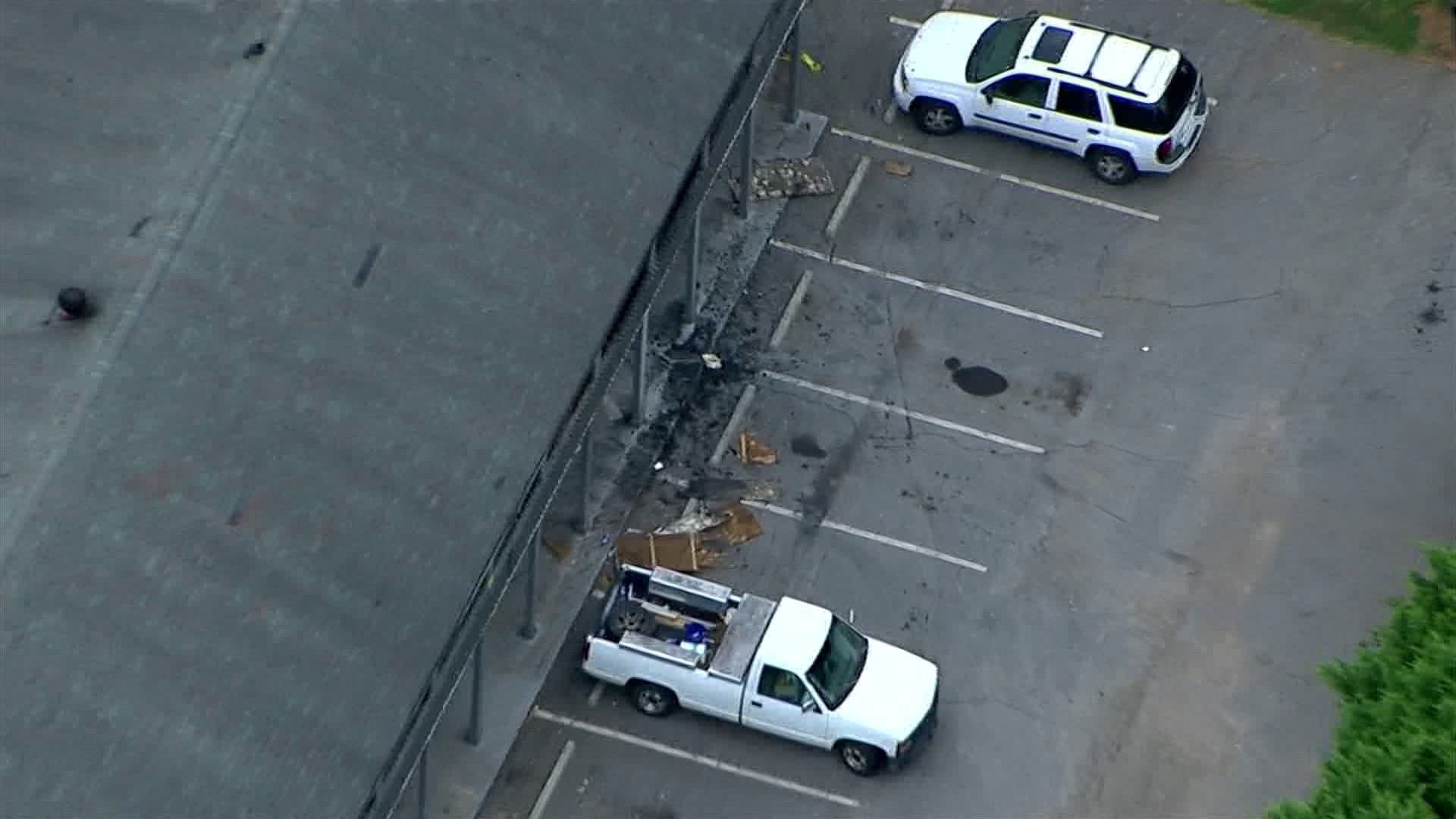 Fire at Stockbride apartment complex on Harrell Drive