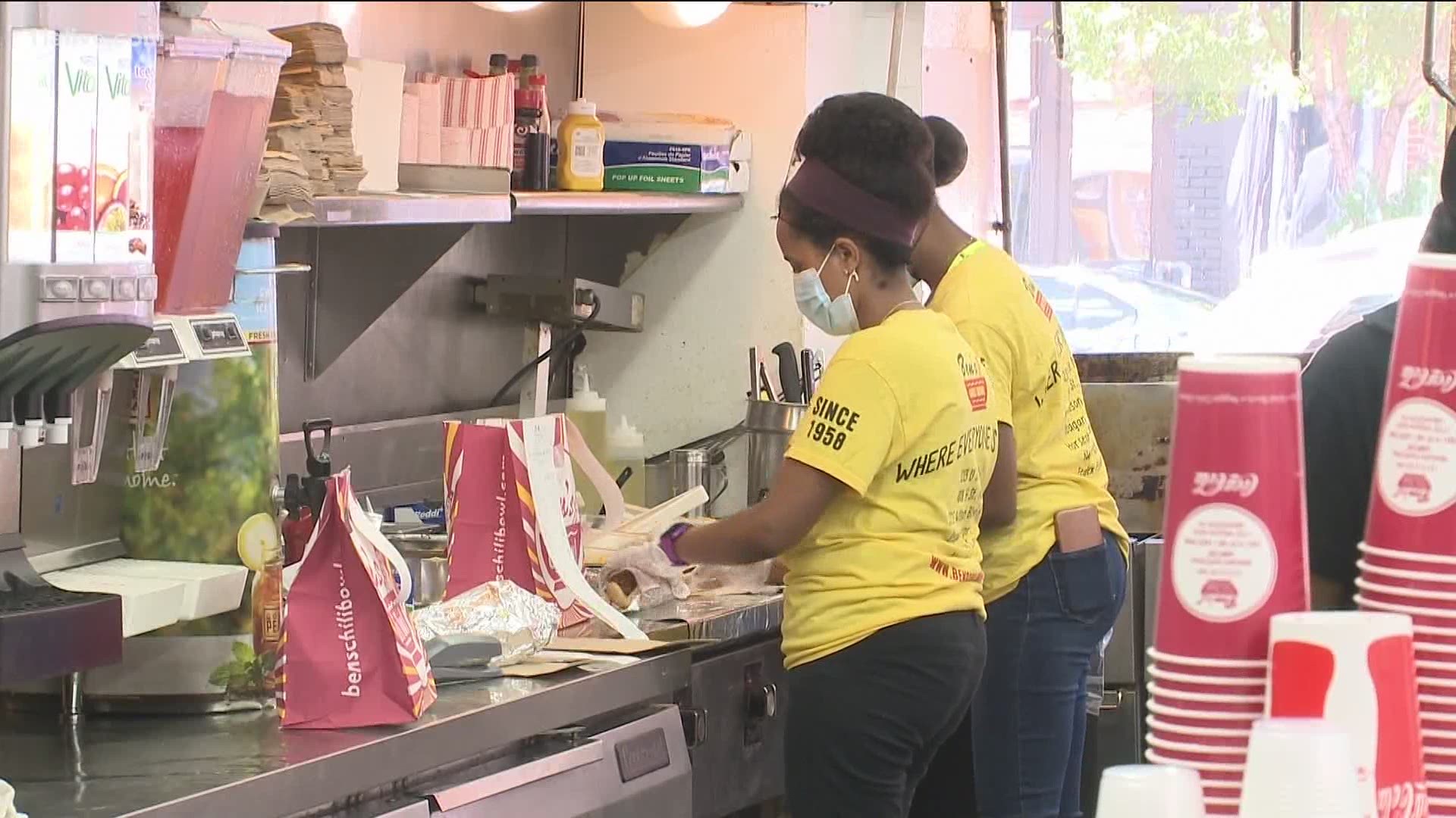 Ben's Chili Bowl, a historically Black-owned restaurant, is paying tribute in their own way.