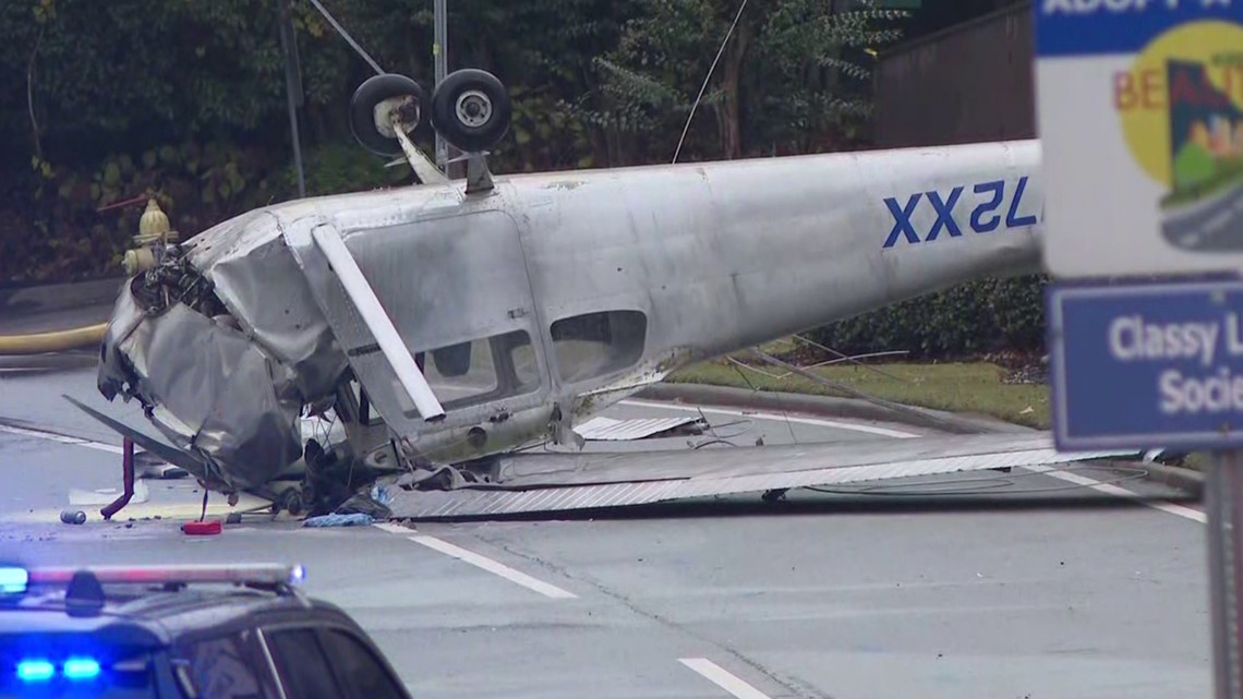 Plane Crash on North Decatur Road in DeKalb County | 11alive.com