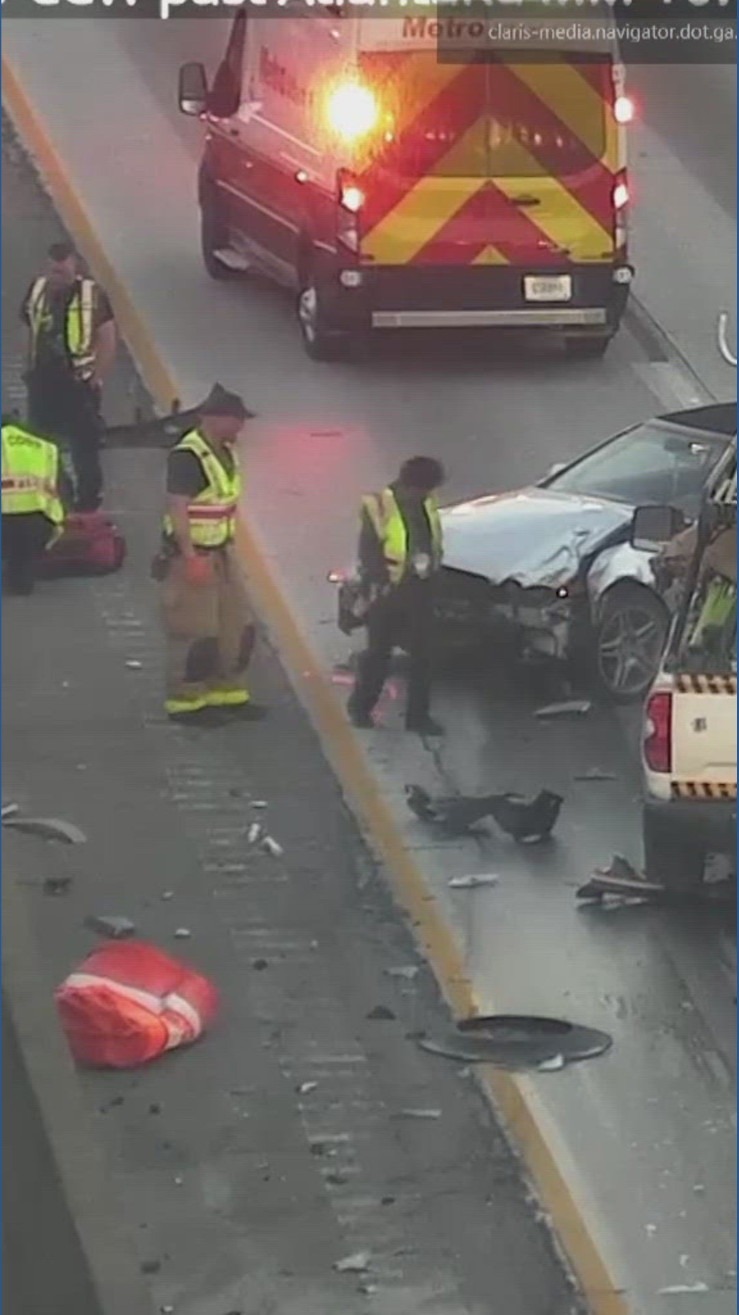 Traffic Alert: Crash involving 2 vehicles causing delays on I-285 NB in ...