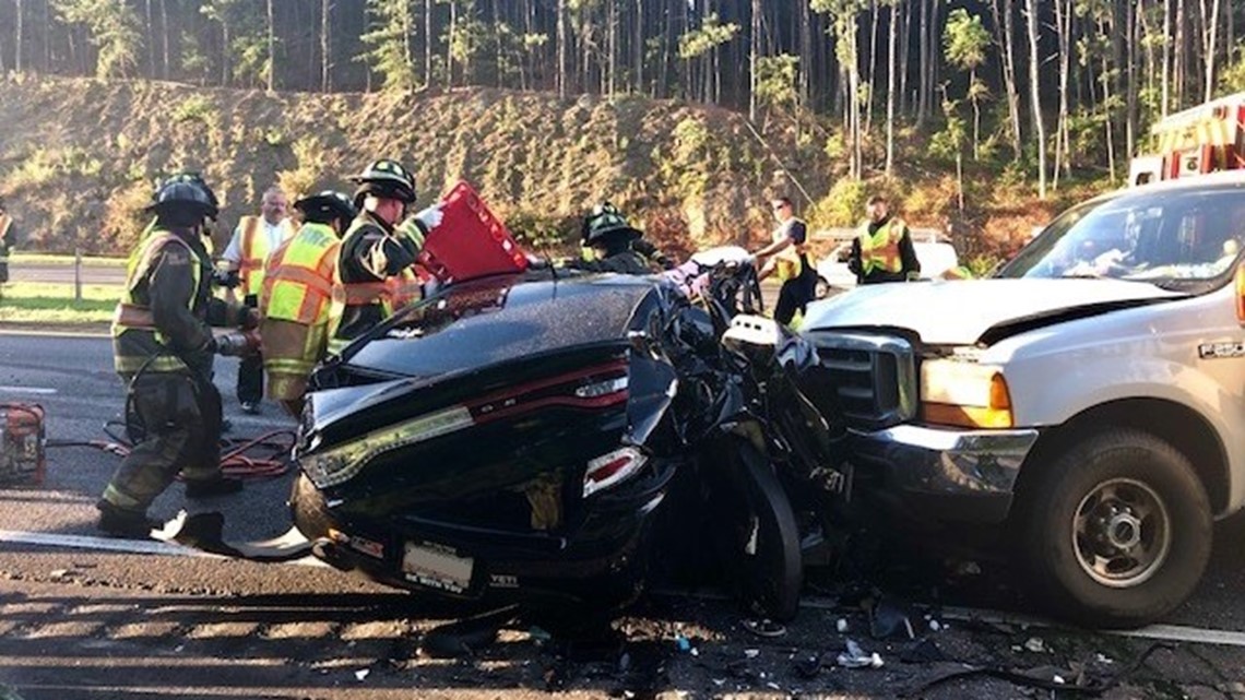 Wrongway interstate driver blamed for 4car crash in