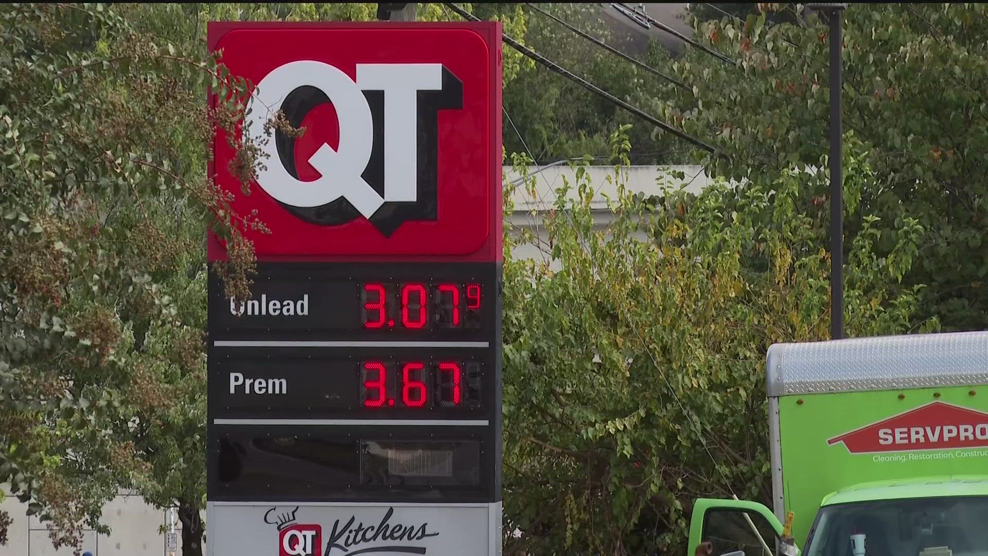 On average, drivers in Georgia are paying $2.95 a gallon for regular gas.