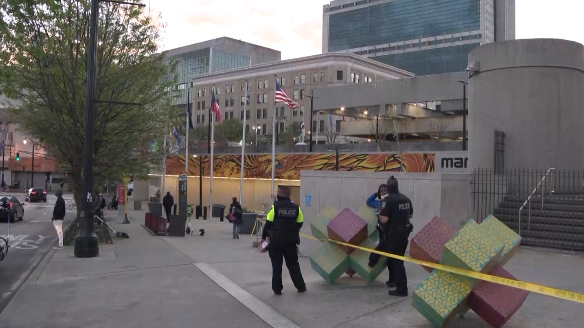 An argument broke out near the MARTA station in Five Points, leading to a deadly shooting Thursday, according to the MARTA Police Department.