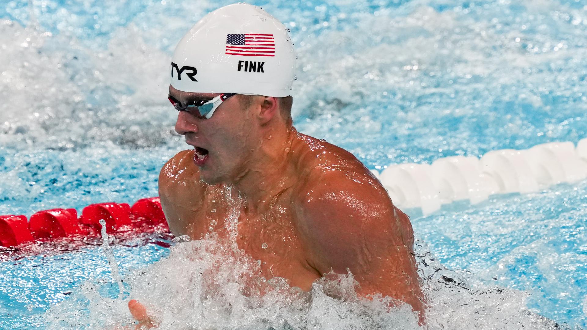 Nic Fink swimmer | Men's 100m Breaststroke results | 11alive.com