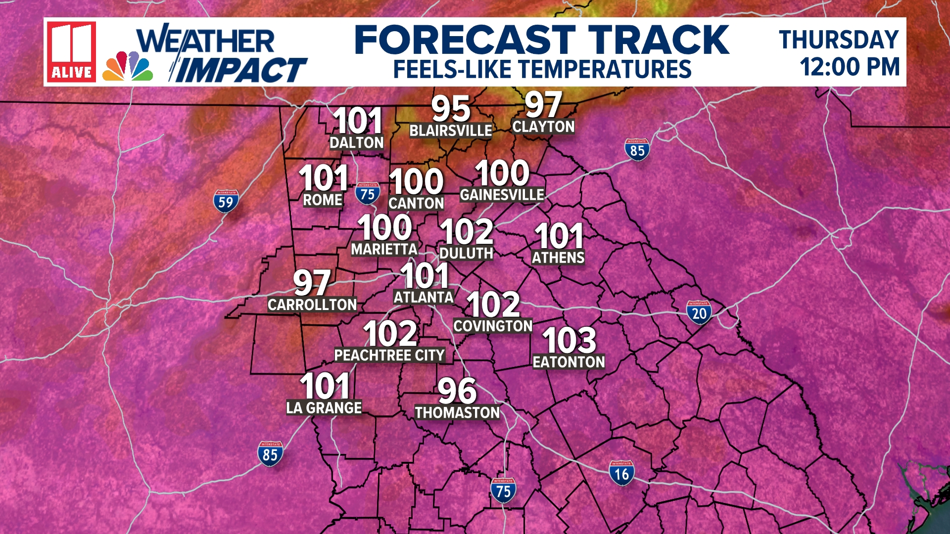 Heat advisory on first day of school for metro Atlanta students ...