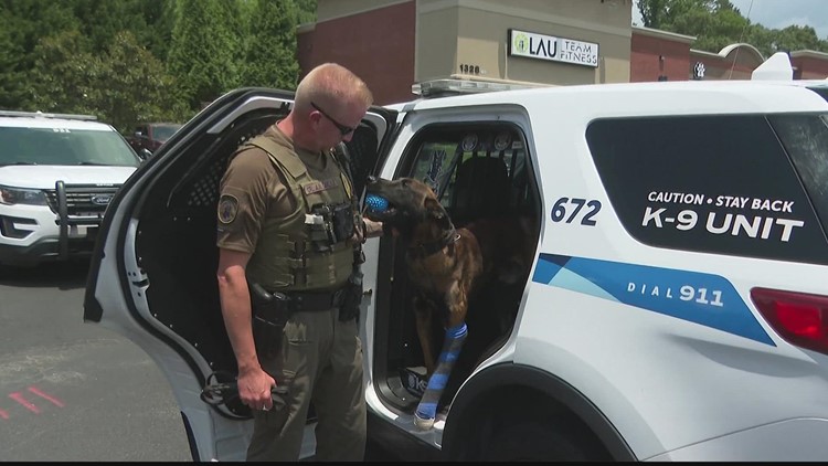 K-9 Kai released from vet after being shot twice