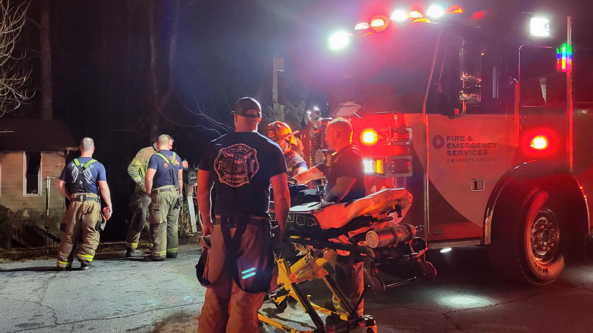 Three children hospitalized after Gwinnett County house fire | 11alive.com