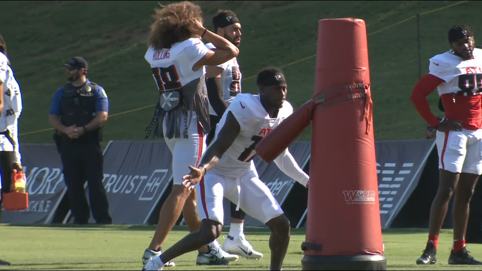 Atlanta Falcons training camp, Raw video