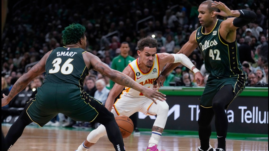 NBA Playoffs: Trae Young hits game-winner to give Hawks first