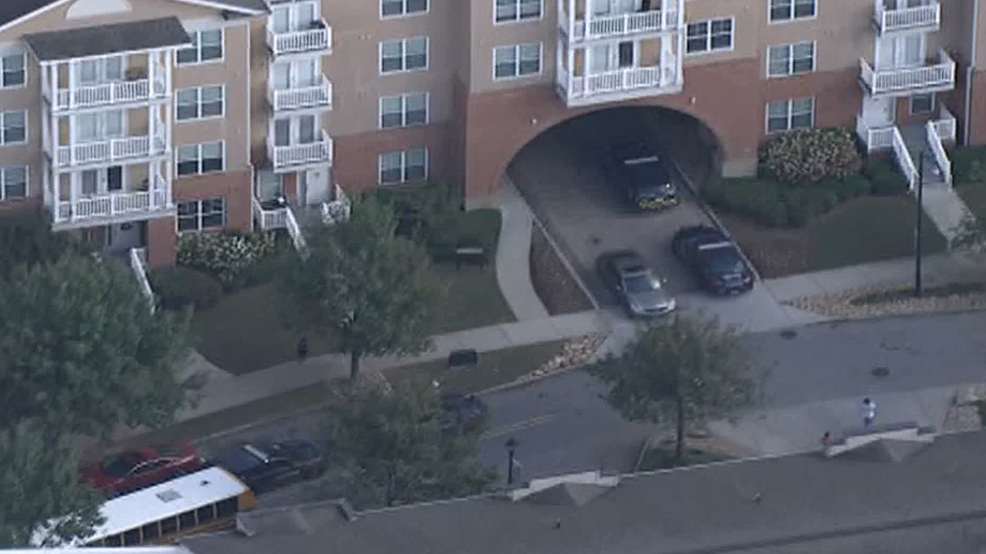 Authorities said the shooting took place at the Sorelle Apartments at the 2399 block of Parkland Drive NE.