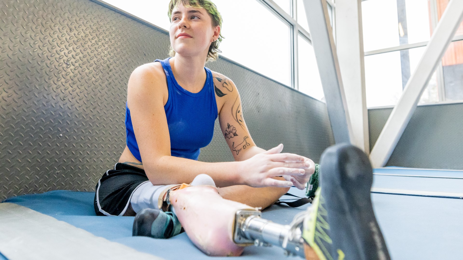 Mary Stack Mary Tankersley, KSU paraclimber, on US National Team | 11alive.com
