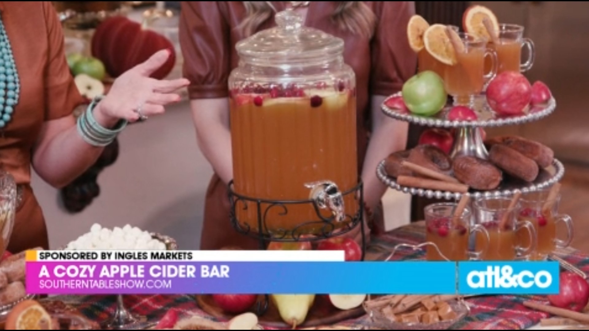 Ring in the fall season with a festive & fun apple cider bar!