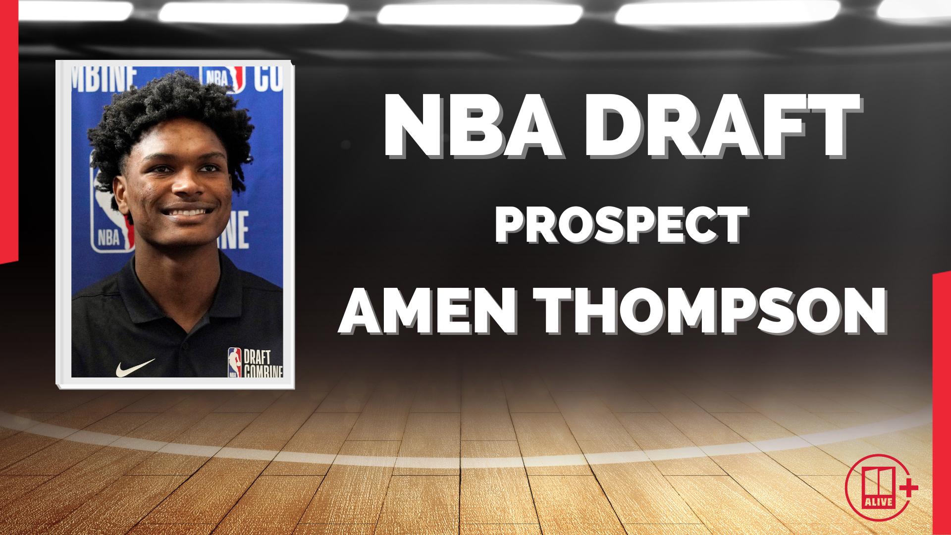 Projected Top Ten 2023 NBA Draft pick Amen Thompson discusses