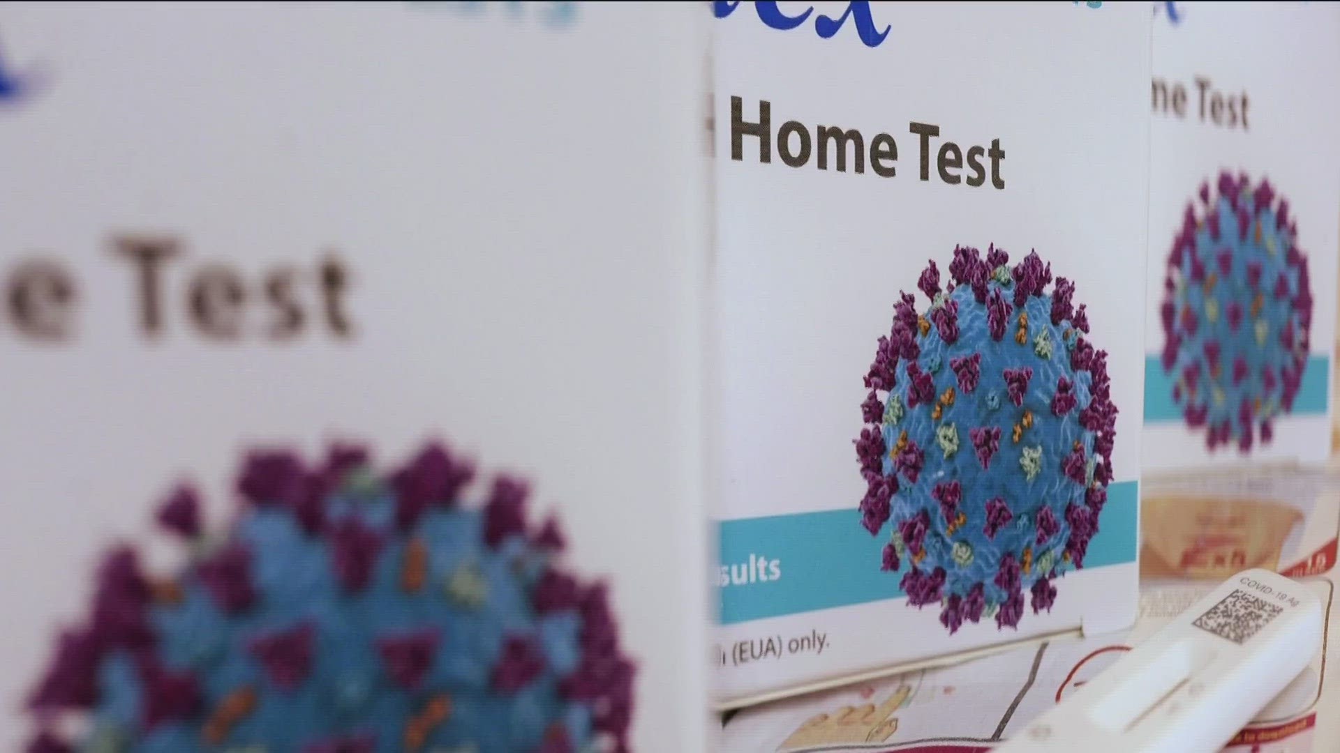 Many Americans stocked up on tests for when someone in their family fell ill.