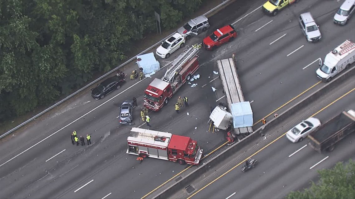 I 285 Eb Reopens After After Multi Vehicle Crash Causes Two Hour Delay