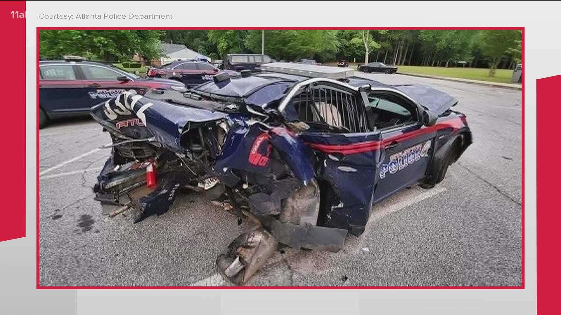 An Atlanta police officer was struck by a suspected drunk driver. Now the recovering officer has come forward to break down the harrowing experience.
