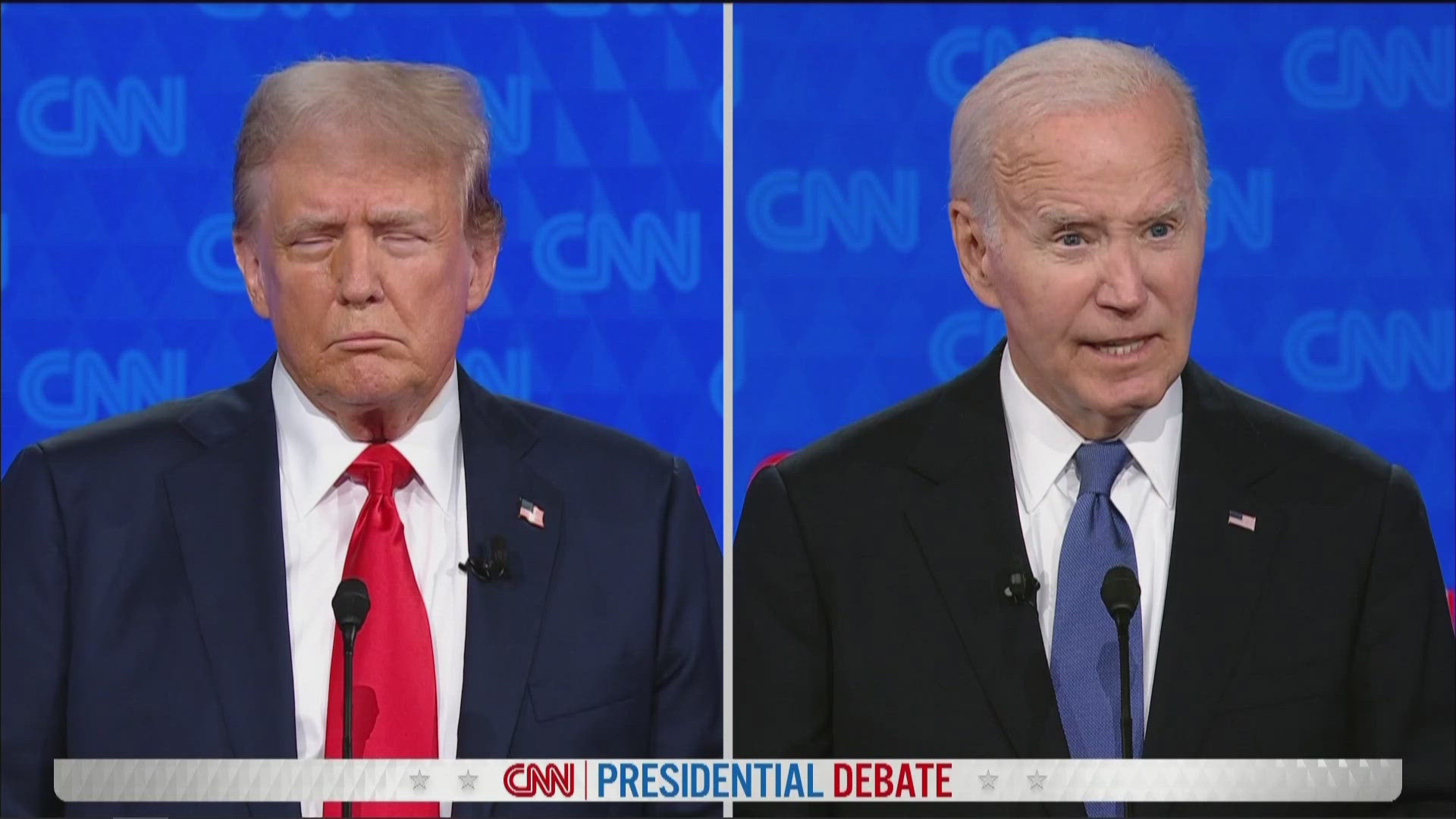 Biden slammed Trump for saying that he believed he had a good economy while he was the president.