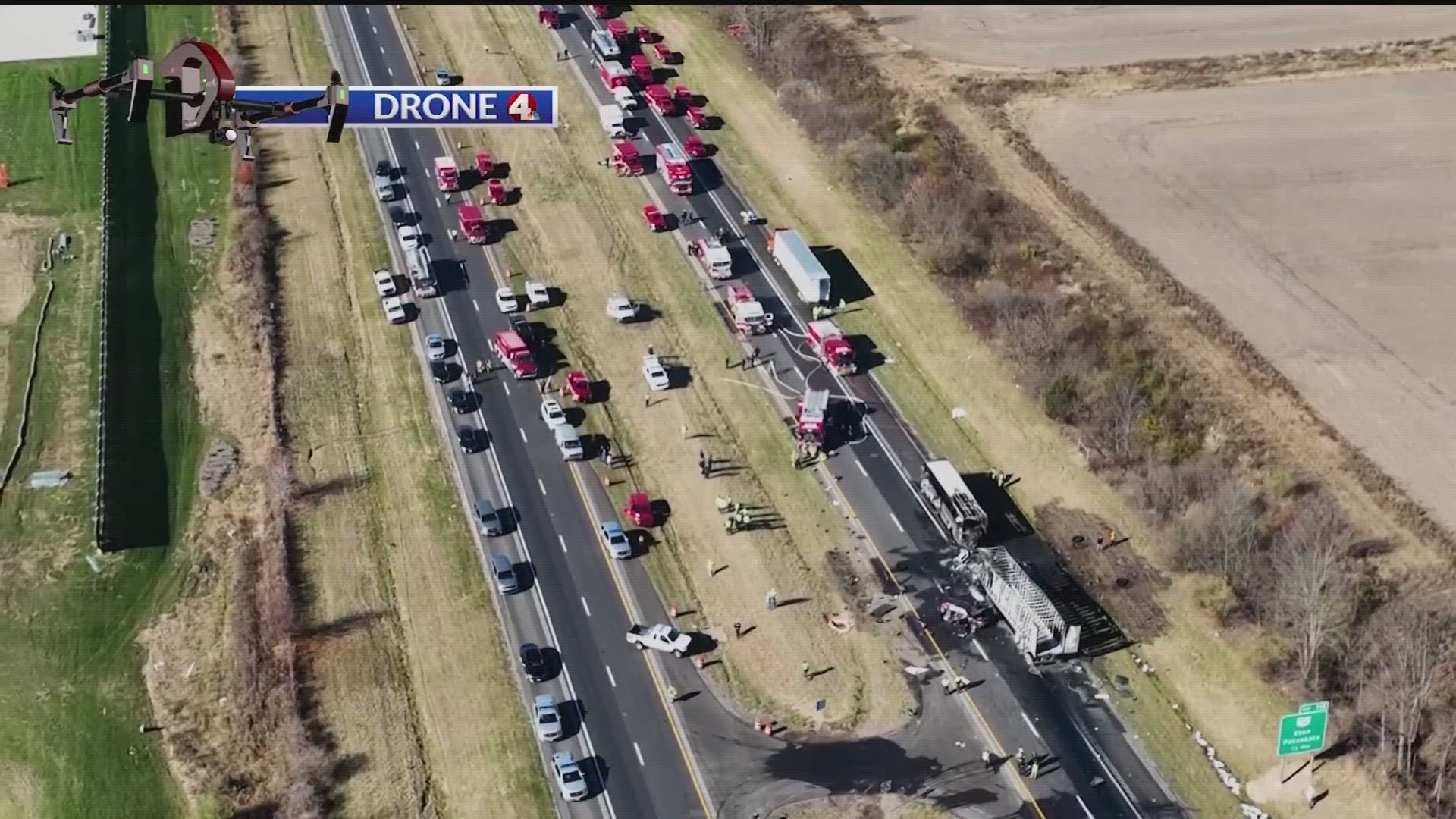 Semi-truck crashes into bus carrying students in Ohio, killing 3 and ...