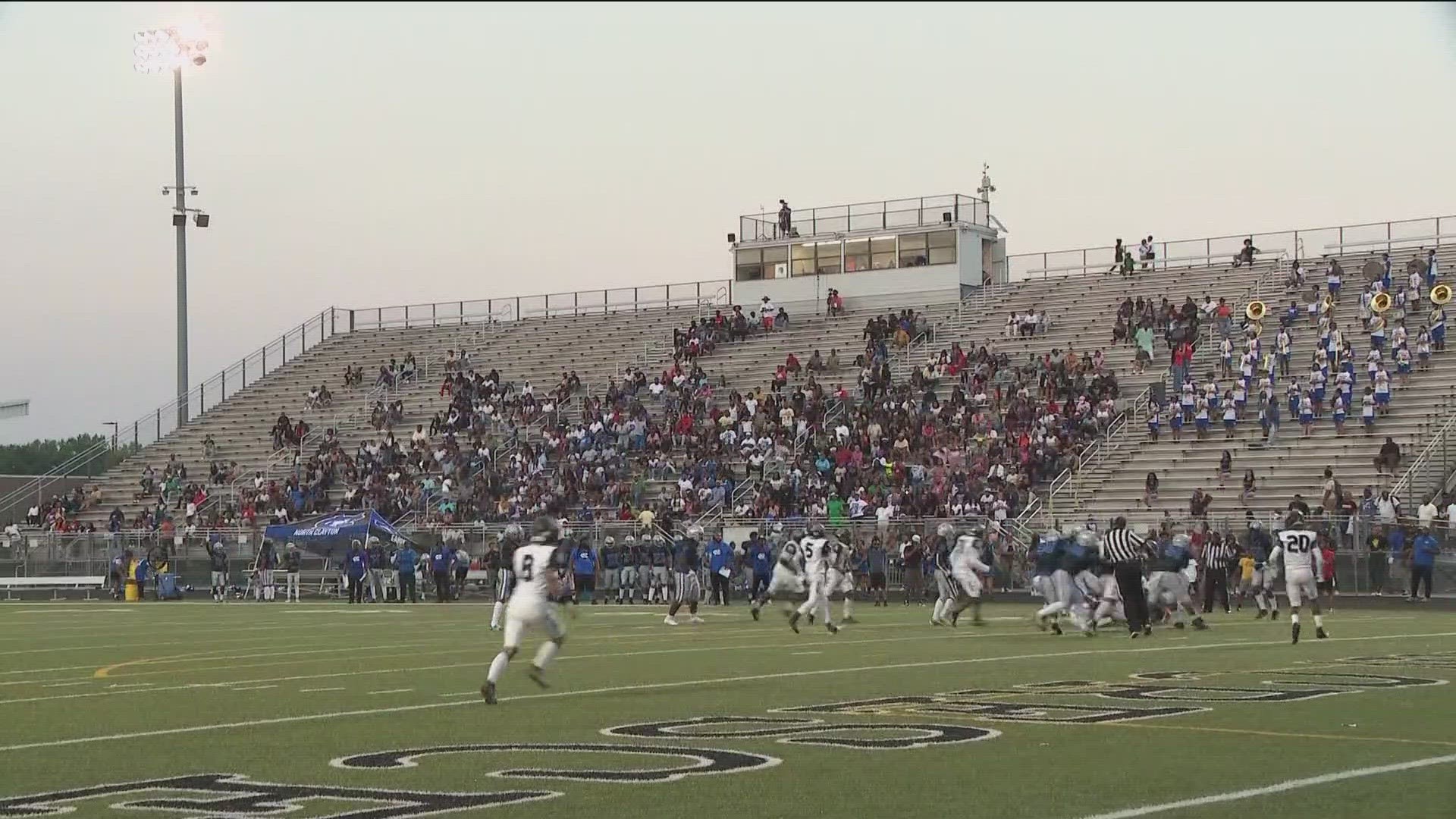 There were two shootings on Friday night and a fight broke out at another metro Atlanta high school that caused the stadium to be emptied.