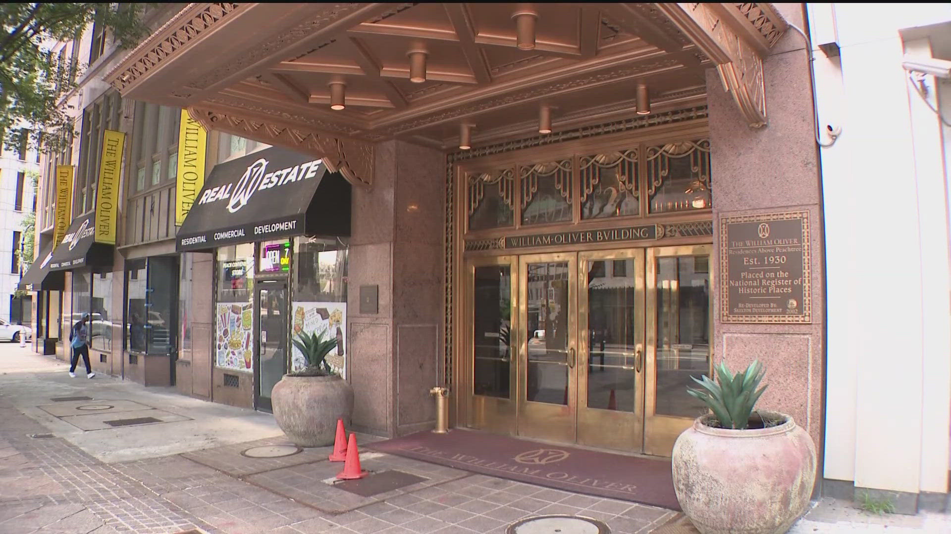 Residents say a historic high-rise condo in downtown Atlanta has been without a working elevator since April.
