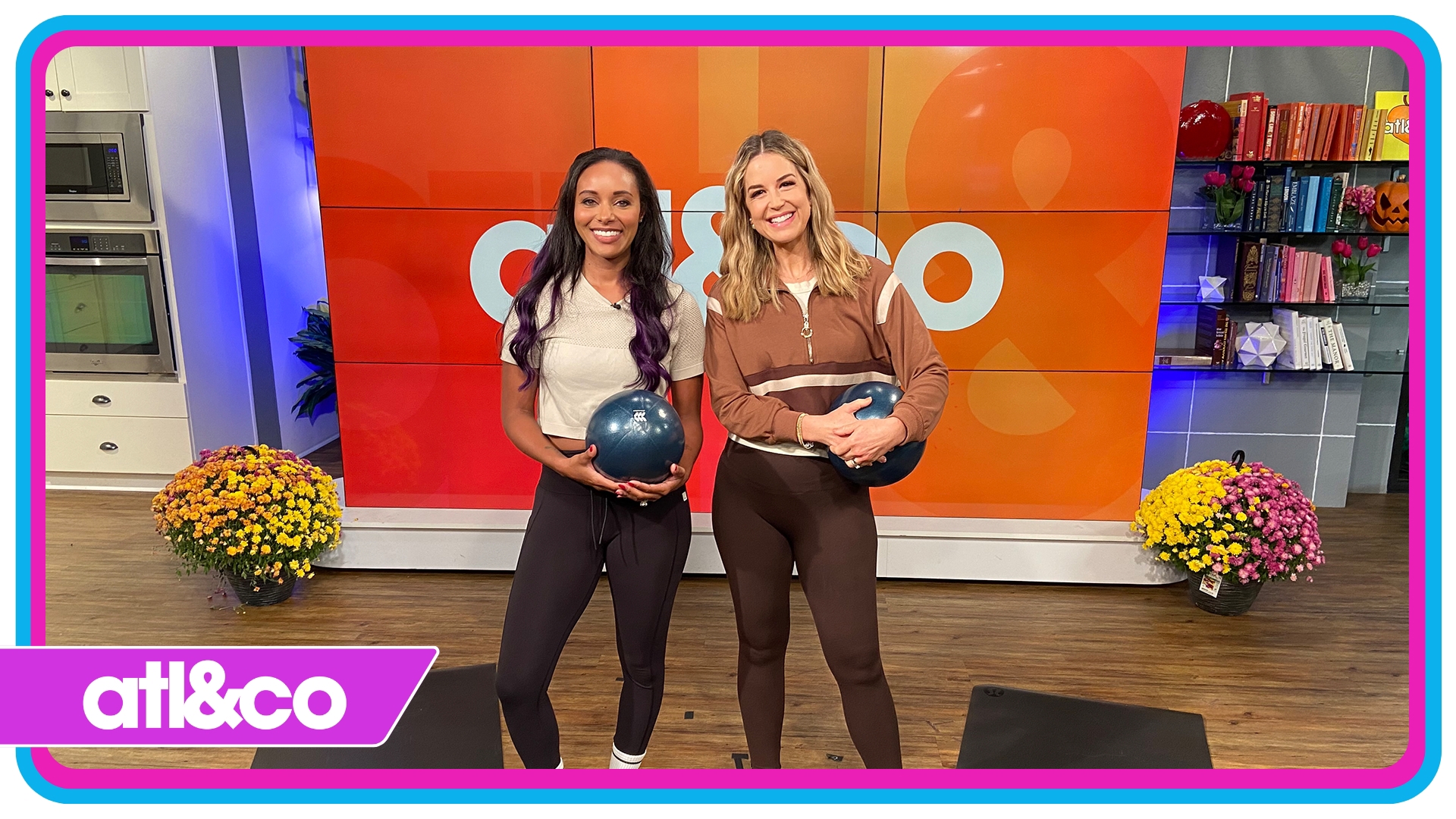 Brandi Rhodes shares some Pilates moves to help keep you energized and feeling great this holiday season.