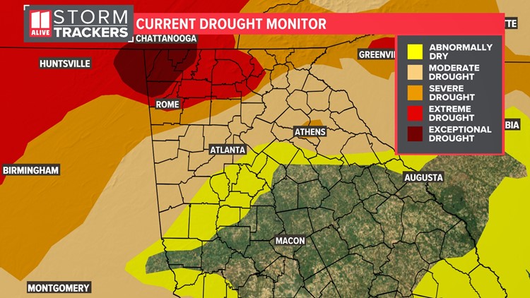 'Flash Drought' Worsens In Georgia | First Drought Since 2016 | 11alive.com