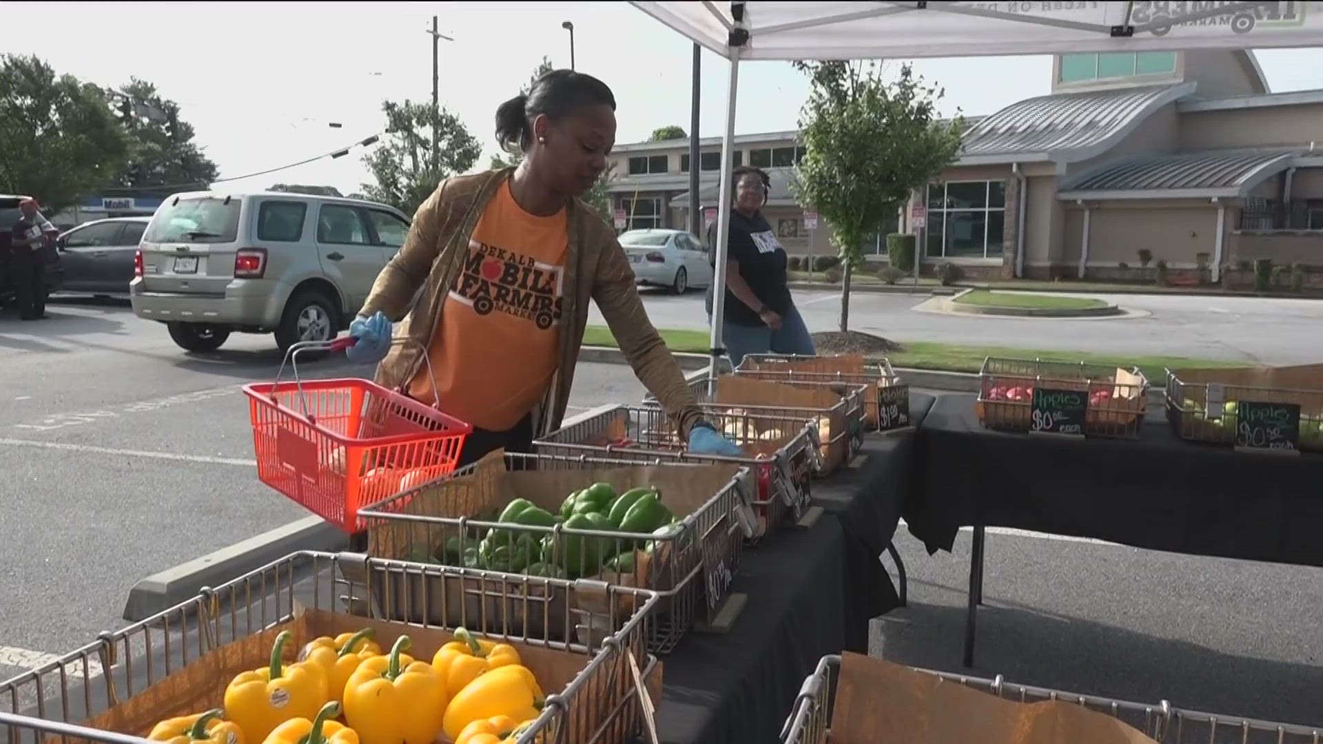 That means fruits and veggies are available to residents in DeKalb County at low prices.