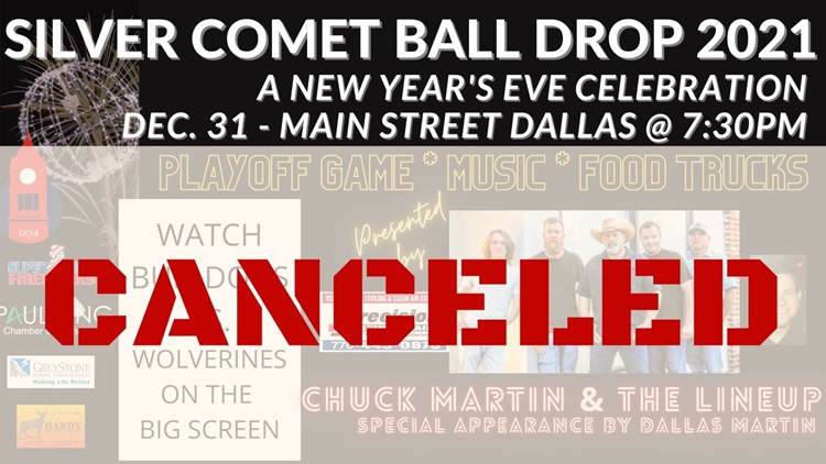 Silver Comet Ball Drop NYE celebration canceled in Paulding County