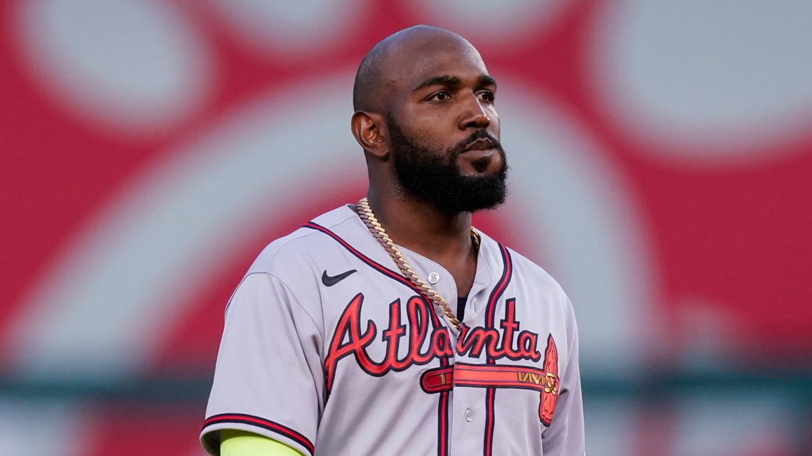 Marcell Ozuna Atlanta Braves Youth Green St. Patrick's Day Roster