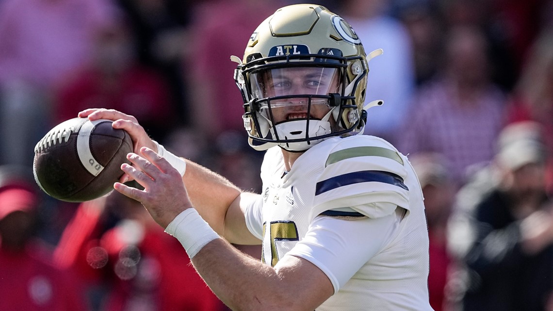 Georgia Tech vs Louisville 2023 Aflac Kickoff Game 2-Team Shirt