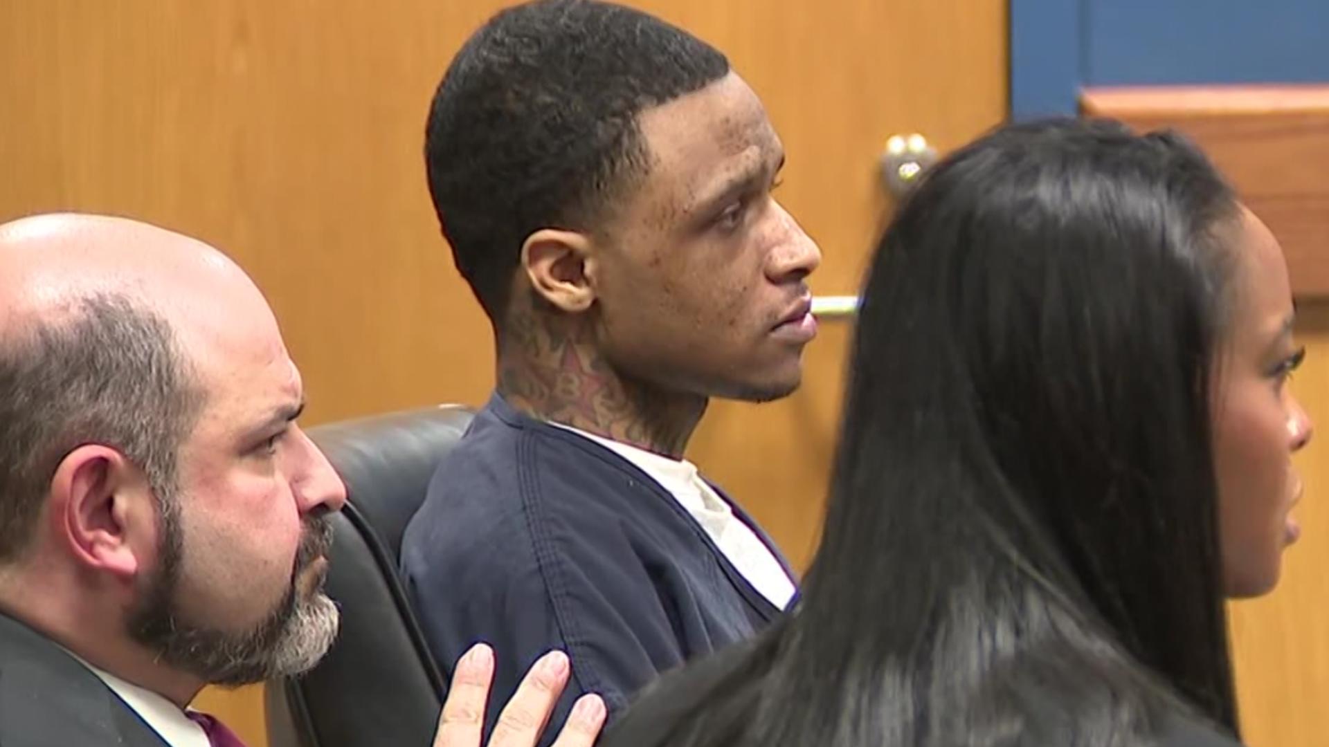 Damekion Garlington entered an Alford plea on his charges in the case.