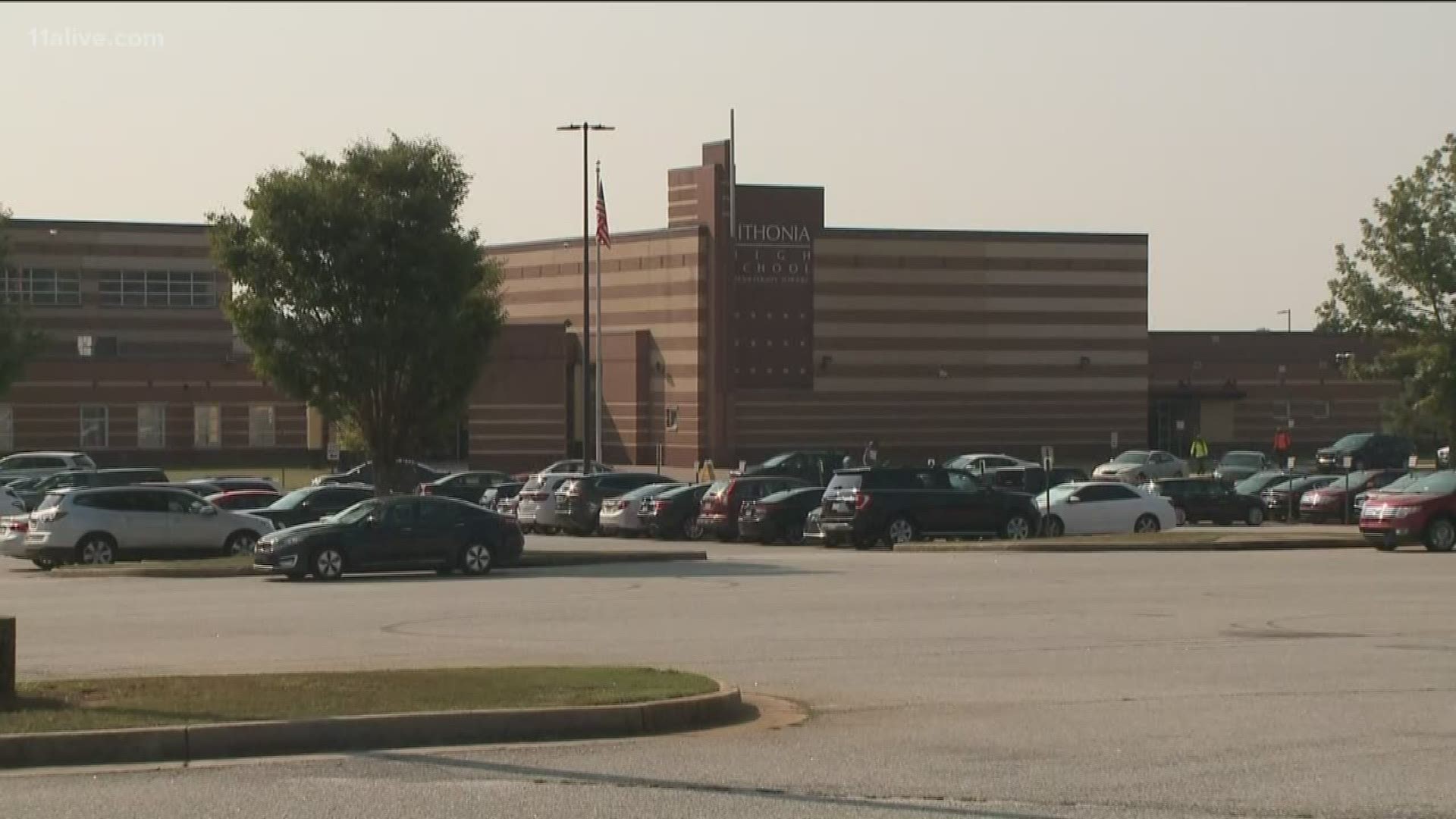 Lithonia High School was temporarily placed on lockdown after a student brought a weapon to school and was arrested on Tuesday.