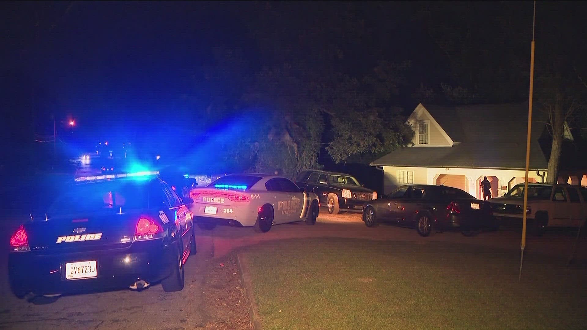The shooting happened at a home along Rock Chapel Road, police said.
