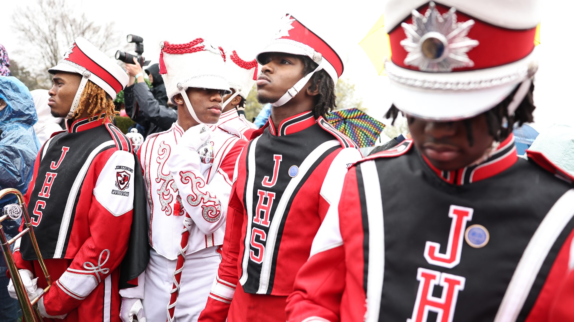 Jonesboro High School marching band at White House event