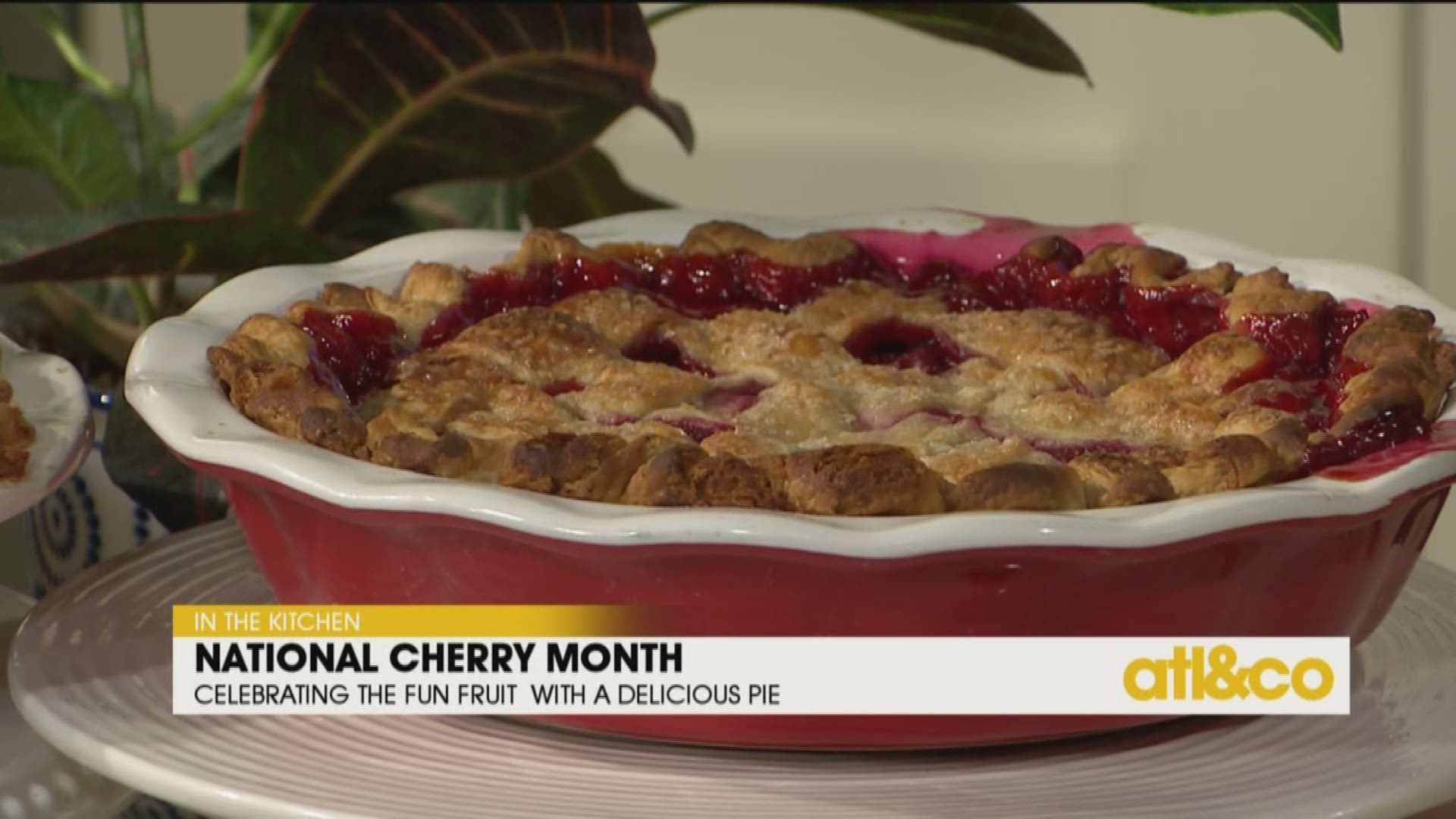 Celebrate National Cherry Month with a homemade pie recipe from Pie Bar on 'Atlanta & Company'