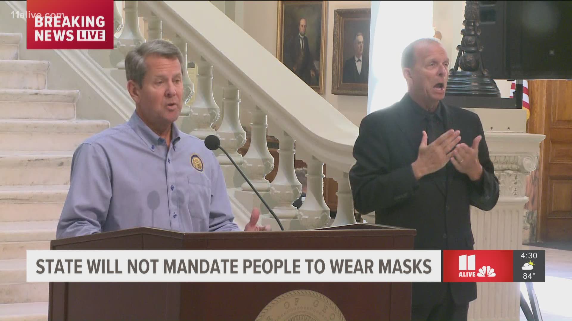 He said many people have been trying to comply with the guidelines.
