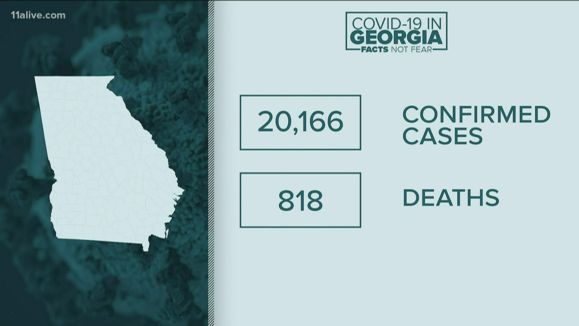 20K coronavirus have been confirmed across the state.