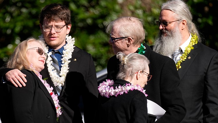 Why family wore leis at Rosalynn's Carter's funeral | 11alive.com